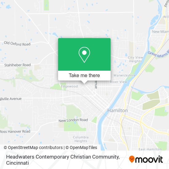 Mapa de Headwaters Contemporary Christian Community