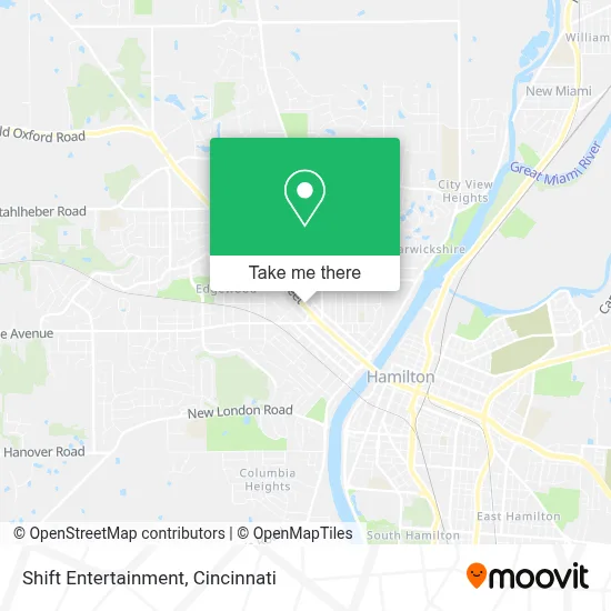 Shift Entertainment map