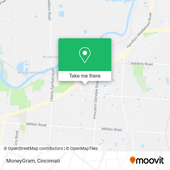 Mapa de MoneyGram