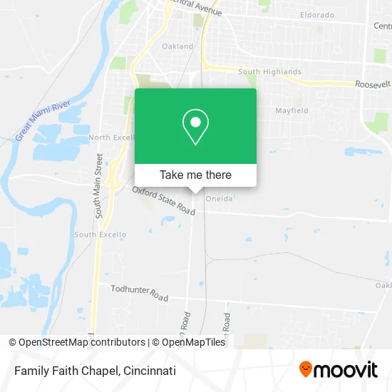 Family Faith Chapel map
