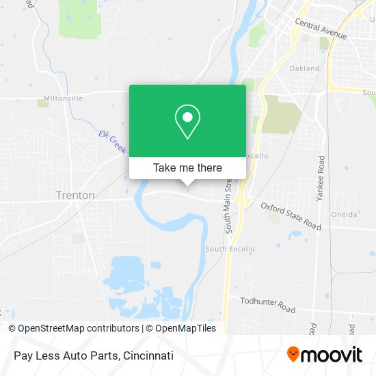 Mapa de Pay Less Auto Parts