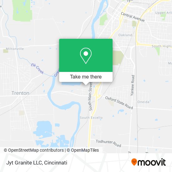 Mapa de Jyt Granite LLC