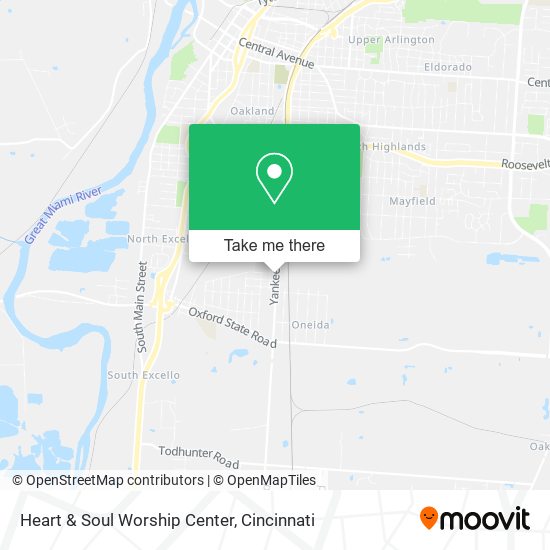 Heart & Soul Worship Center map