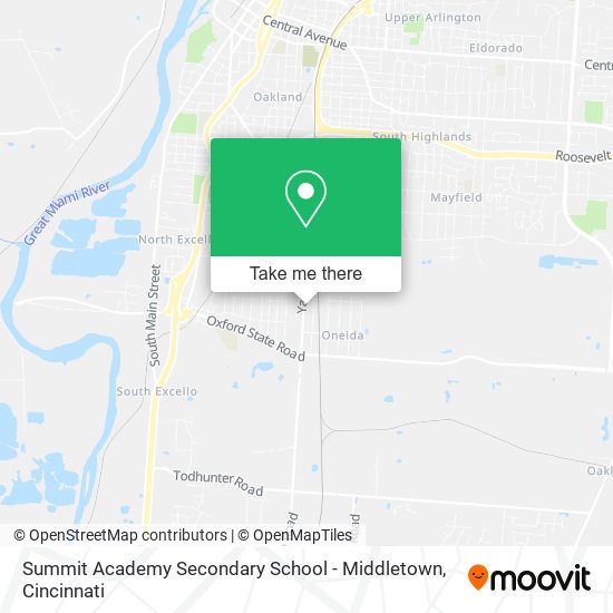 Mapa de Summit Academy Secondary School - Middletown