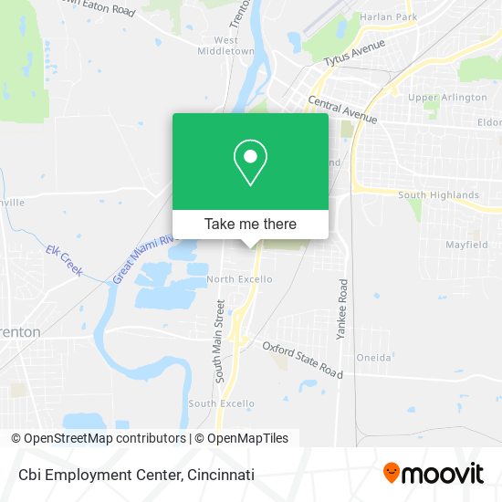 Cbi Employment Center map