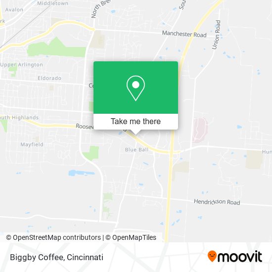 Mapa de Biggby Coffee