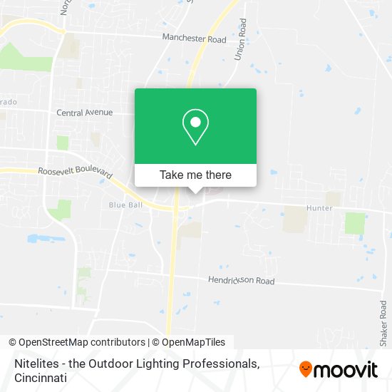 Mapa de Nitelites - the Outdoor Lighting Professionals