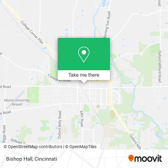 Mapa de Bishop Hall