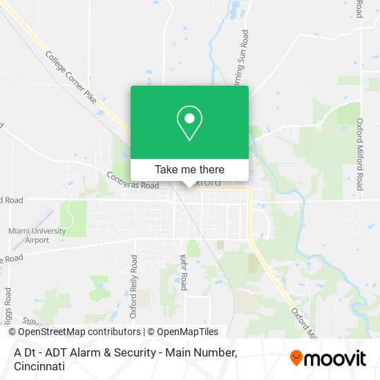 A Dt - ADT Alarm & Security - Main Number map