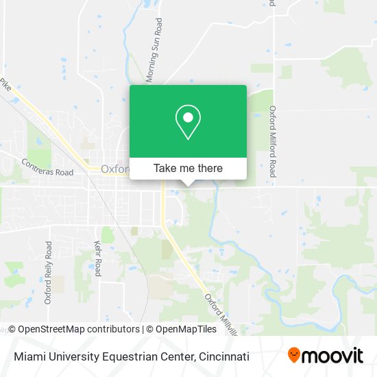 Mapa de Miami University Equestrian Center