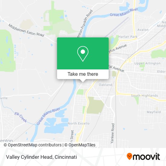 Valley Cylinder Head map