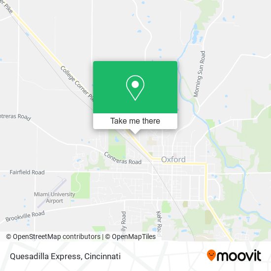 Quesadilla Express map