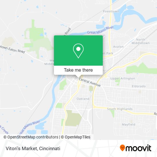 Vitori's Market map