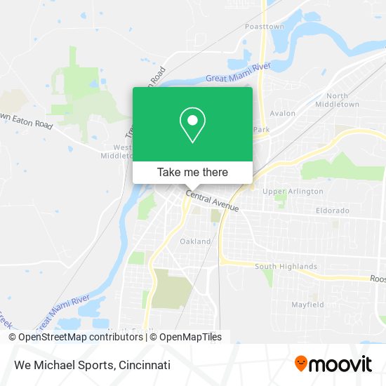 We Michael Sports map