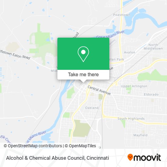 Alcohol & Chemical Abuse Council map