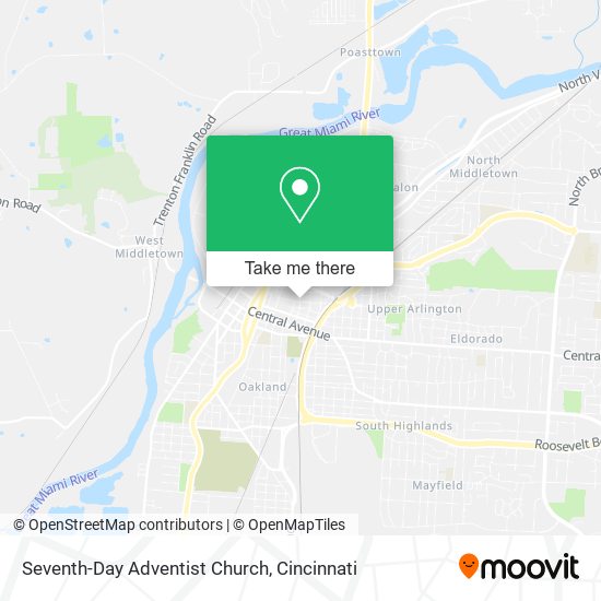Mapa de Seventh-Day Adventist Church