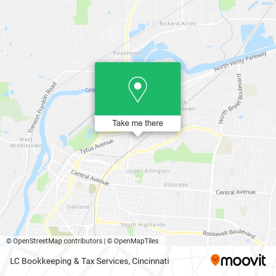 LC Bookkeeping & Tax Services map