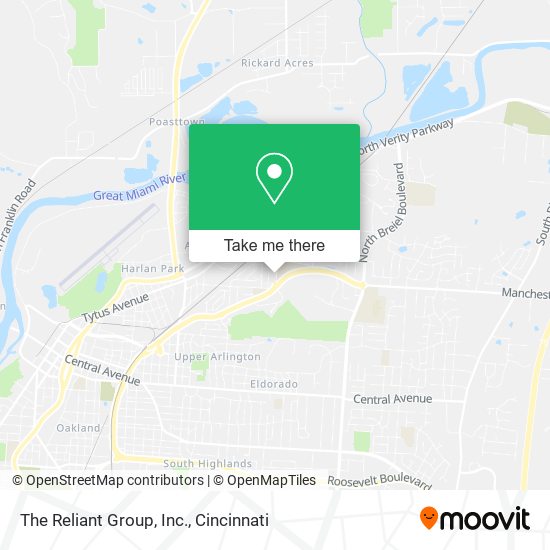 The Reliant Group, Inc. map