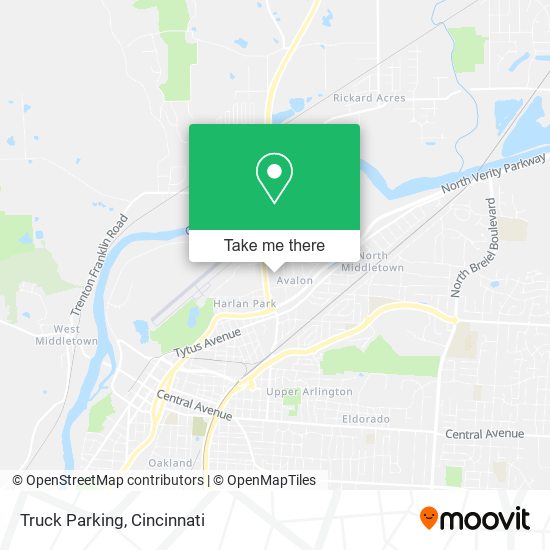 Mapa de Truck Parking