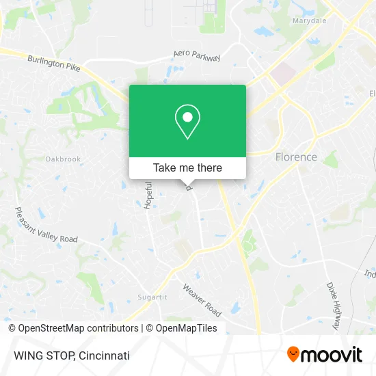 Mapa de WING STOP