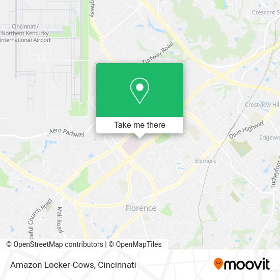 Amazon Locker-Cows map