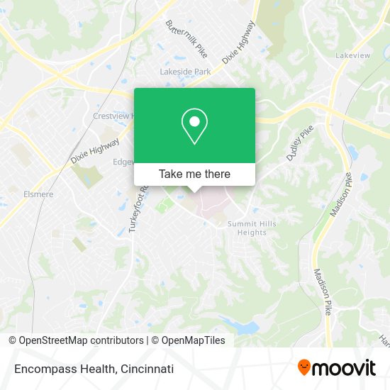 Encompass Health map