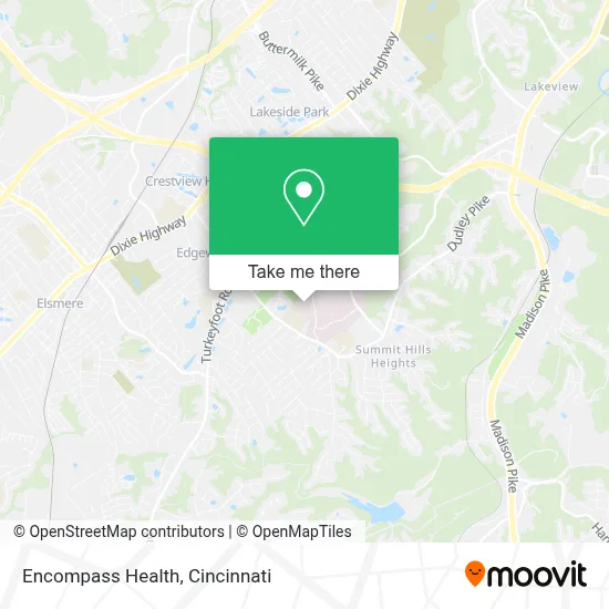 Encompass Health map