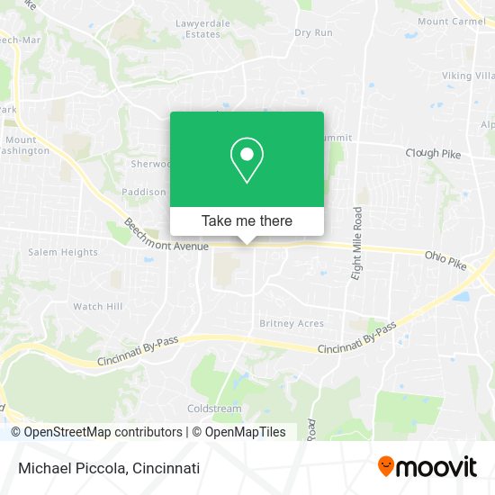 Mapa de Michael Piccola
