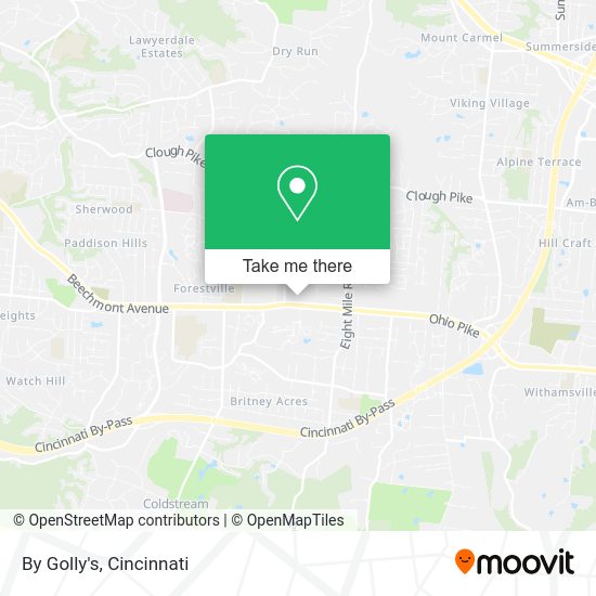 Mapa de By Golly's