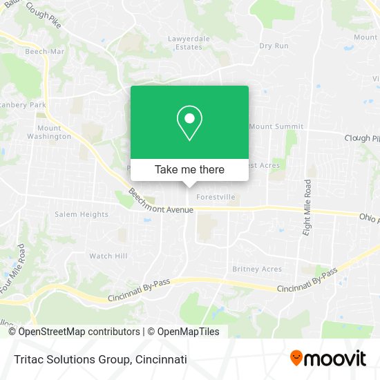 Tritac Solutions Group map