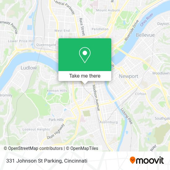 331 Johnson St Parking map