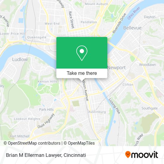 Brian M Ellerman Lawyer map