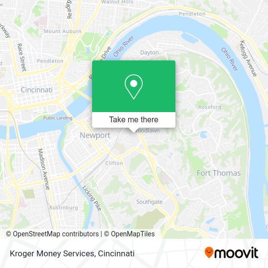 Kroger Money Services map