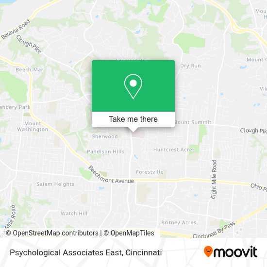 Mapa de Psychological Associates East