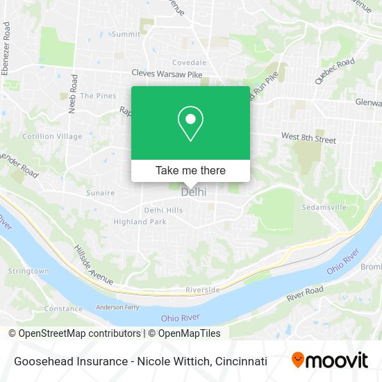 Goosehead Insurance - Nicole Wittich map
