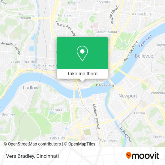 Mapa de Vera Bradley