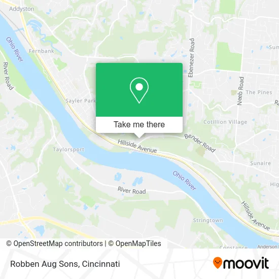 Mapa de Robben Aug Sons