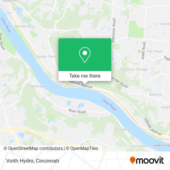 Mapa de Voith Hydro