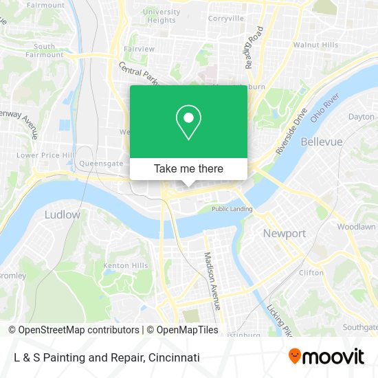 L & S Painting and Repair map