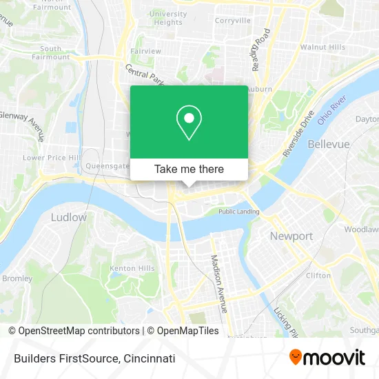 Builders FirstSource map