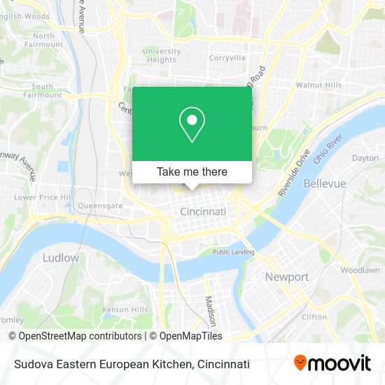 Sudova Eastern European Kitchen map