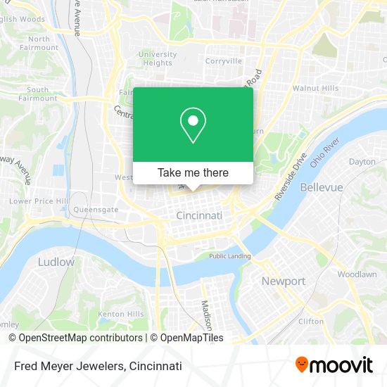 Fred Meyer Jewelers map