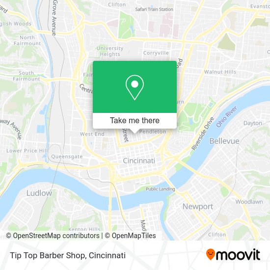 Tip Top Barber Shop map