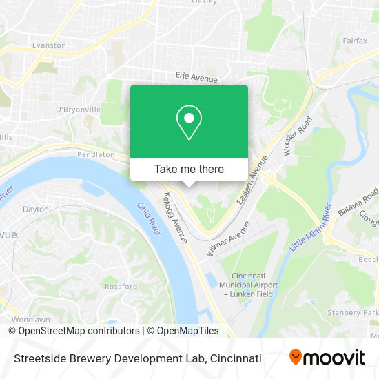 Mapa de Streetside Brewery Development Lab