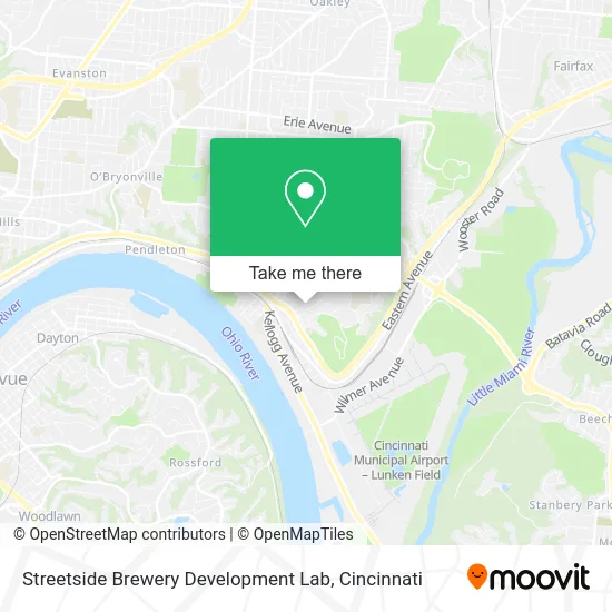 Mapa de Streetside Brewery Development Lab