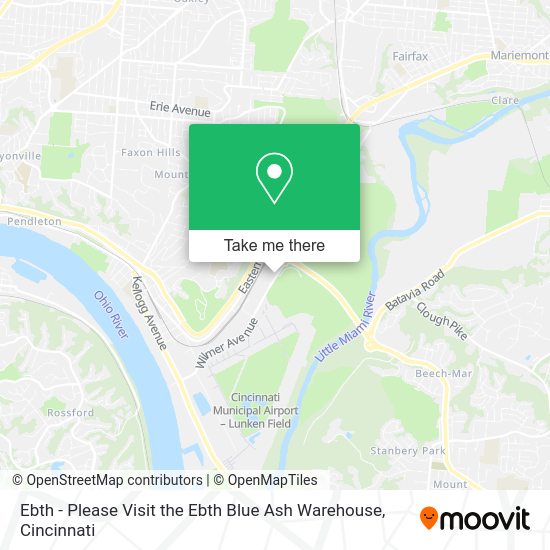 Mapa de Ebth - Please Visit the Ebth Blue Ash Warehouse
