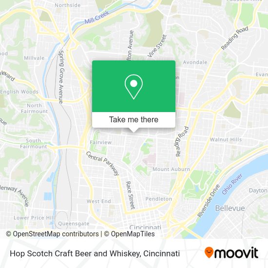 Mapa de Hop Scotch Craft Beer and Whiskey