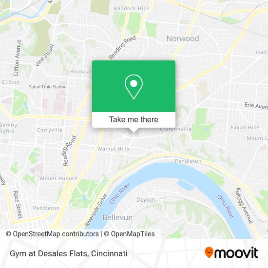 Mapa de Gym at Desales Flats