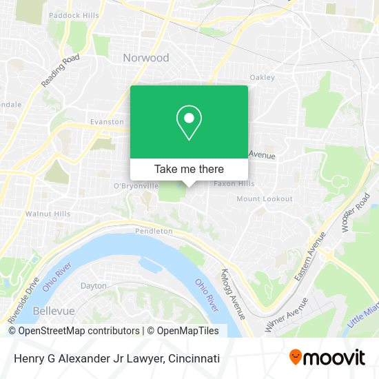 Henry G Alexander Jr Lawyer map