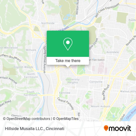 Hillside Musalla LLC. map